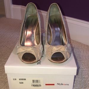 Style & Co Blush KathrynPK Heels